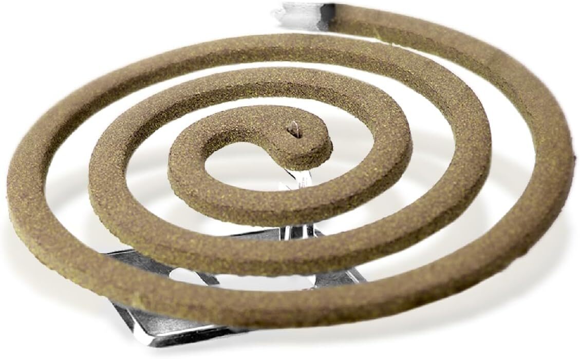 PIC Citronella Outdoor Coils – 6 Packs (24 Total) for Patio, Garden, Camping