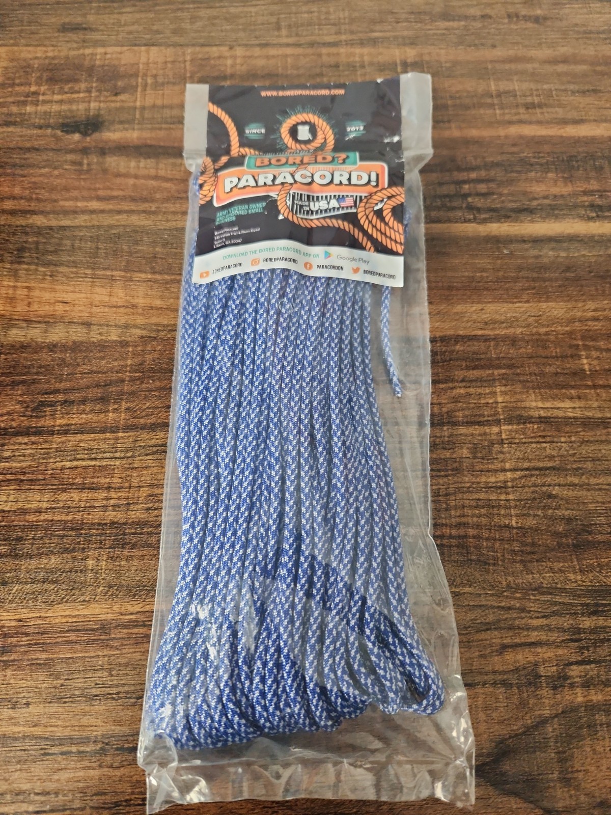 LOT: 6 New Paracord Packages – 2.5 lbs