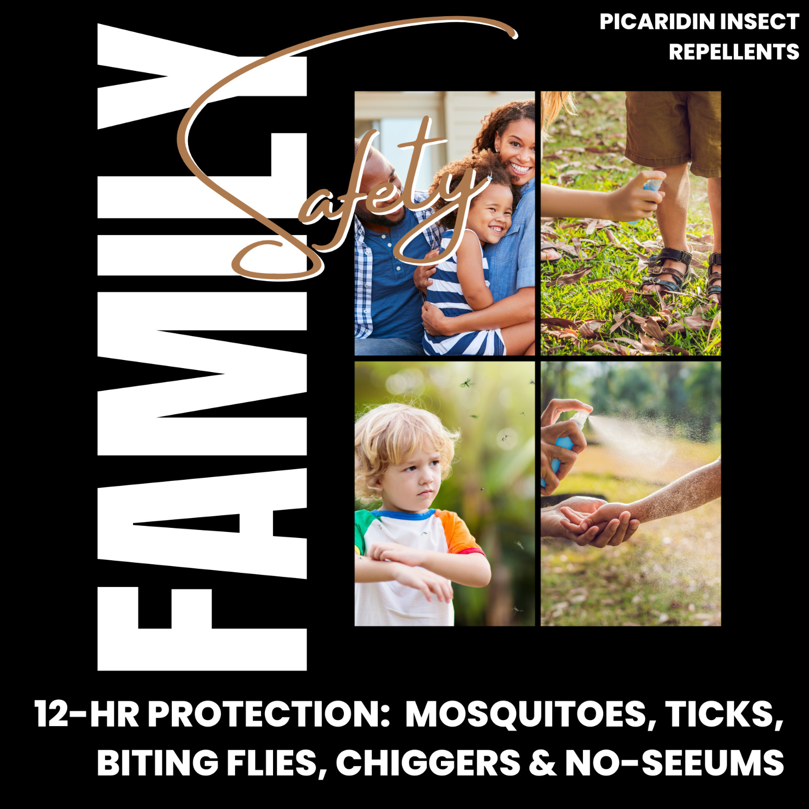 Zone Protects Scented Picaridin Insect Repellent 8oz Refill Twin Pack
