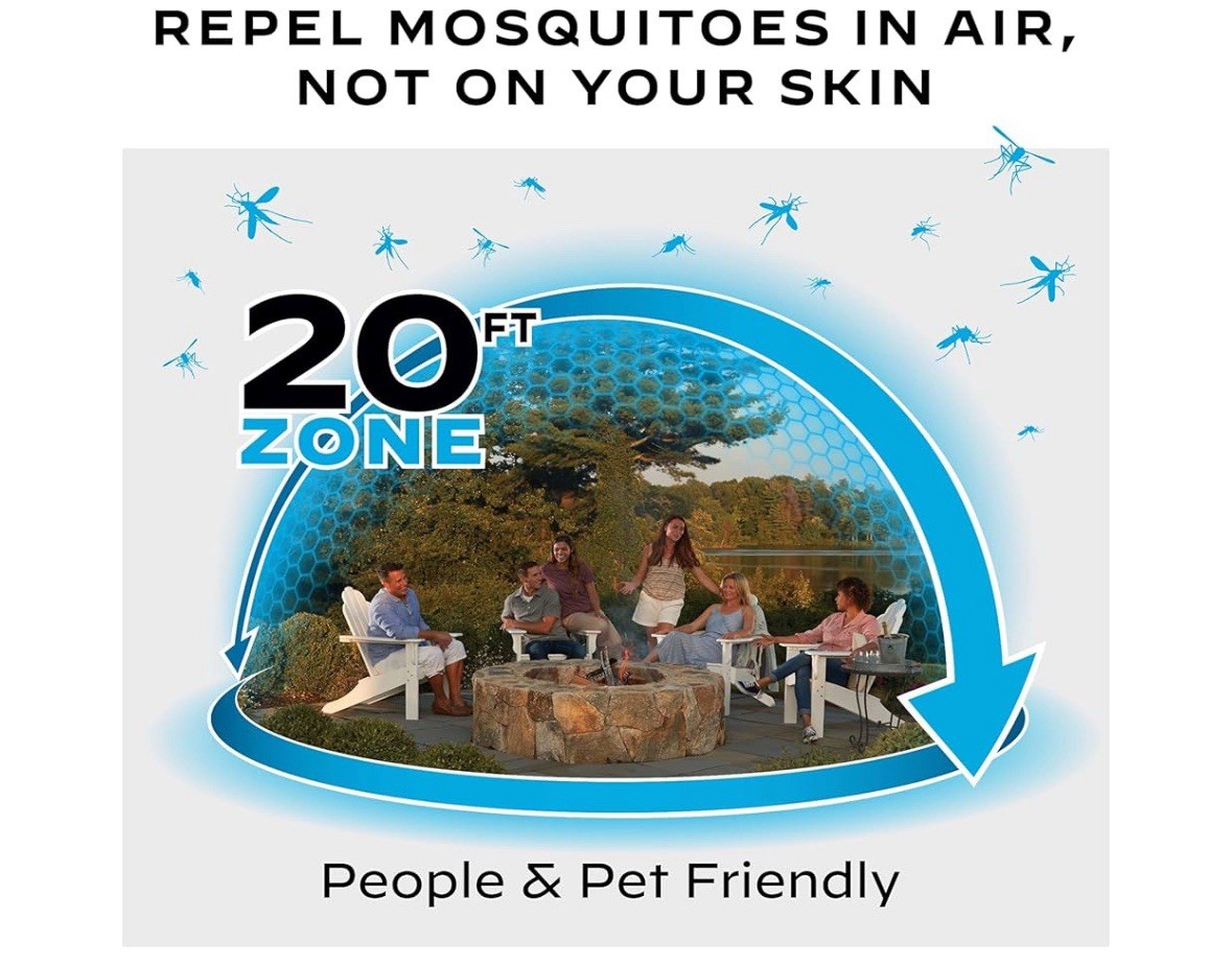 2 PACK SEALED Thermacell E55 Graphite Mosquito Repellent, Rechargeable, 12 HR.
