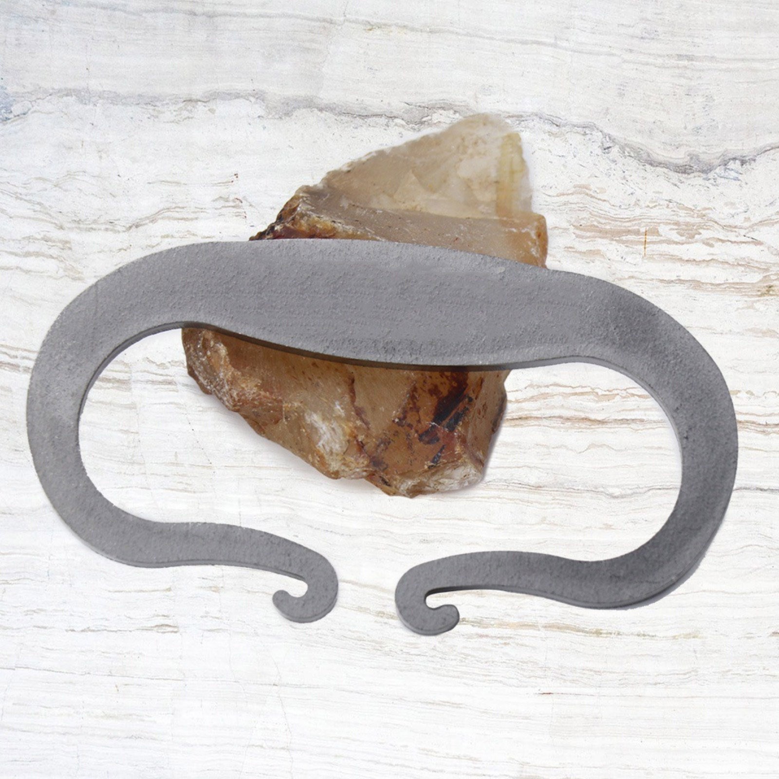 15000-Strike Fire Starter Kit Flint Stone & Carbon Steel Striker for Outdoor