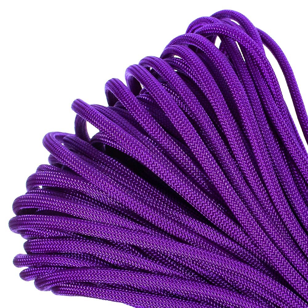 550lb Commercial Mil Spec Survival Rope Paracord 10′ 25′ 50′ 100′ Outdoor Cord