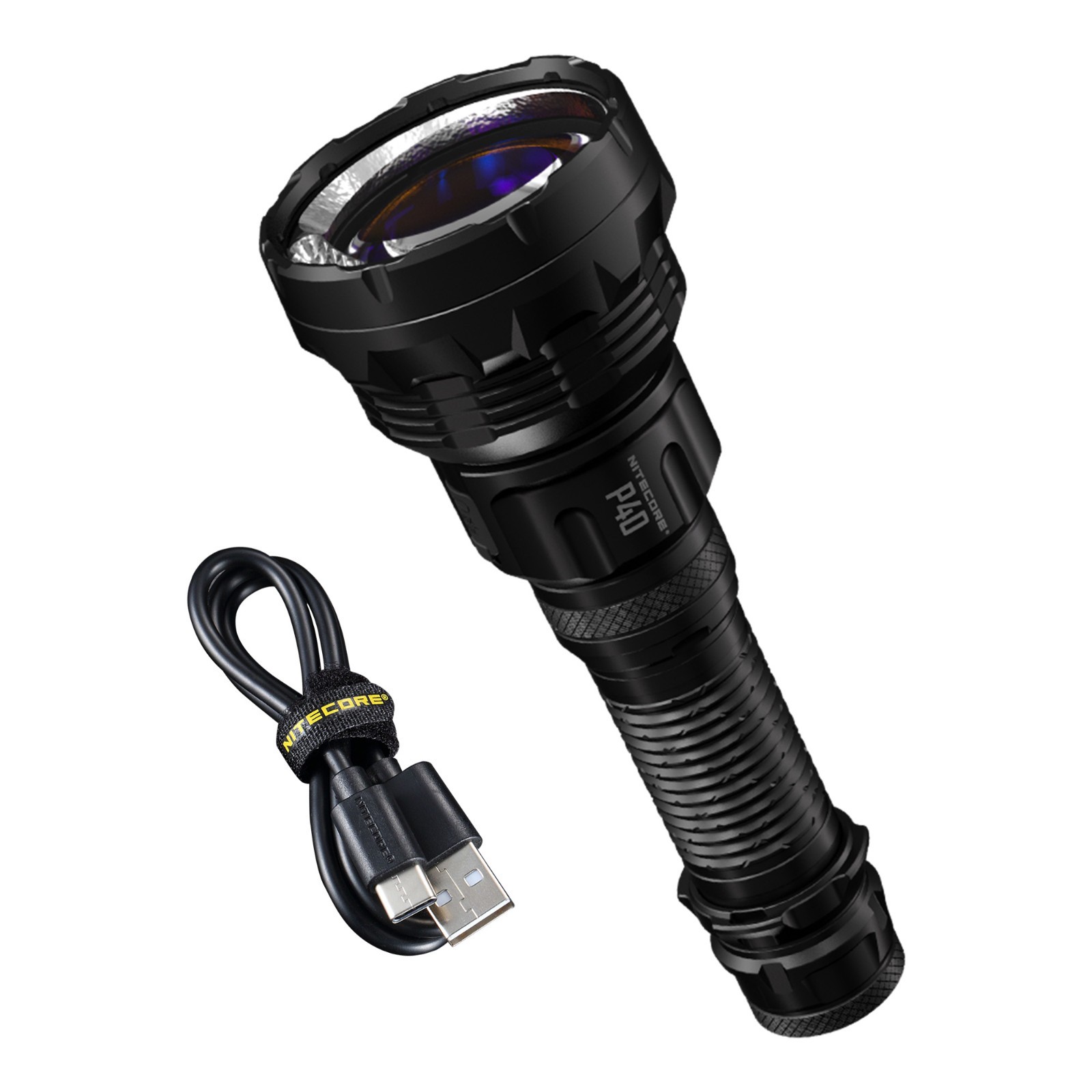 Nitecore P40 3171 Yards Ultra Long Throwing Rechargeable LEP Flashlight