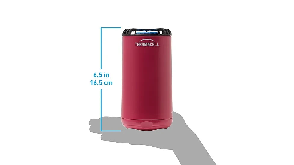 Thermacell Patio Shield Mosquito Repeller 15 Ft DEET-Free Magenta MRPSP