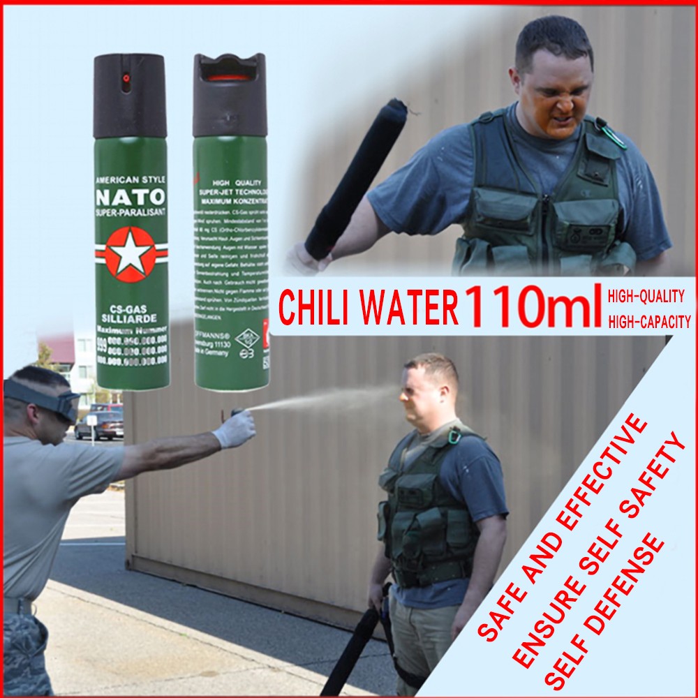 1/4/5 Pack Pepper Stream Spray 3.7 oz. Safety Lock Defense Security Protection