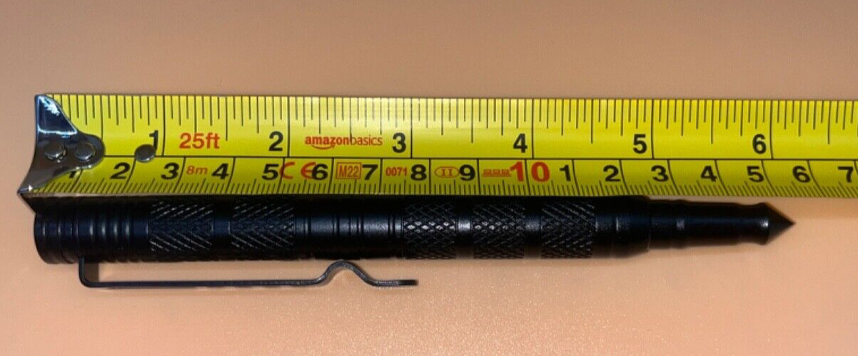 2 Pack Emergency Glass Breaker Survival Tactical Pen Aircraft Grade Aluminum