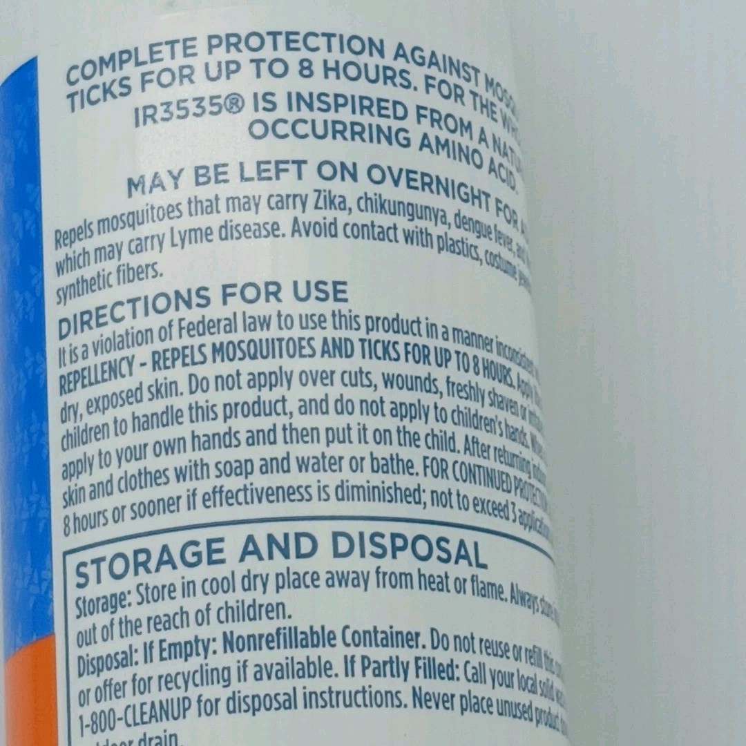 Zevo On-Body Mosquito & Tick Repellent Lotion ~ Odorless 5.8oz Pump Bottle