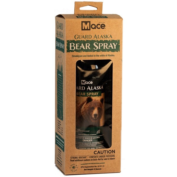 MACE Guard Alaska 9oz BEAR SPRAY 20ft Range 260gm Self-Defense EPA Approved