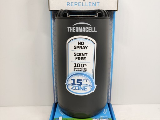 Brand New Thermacell Patio Shield Mosquito Repeller – Graphite!