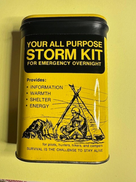Your All purpose Storm Kit by Tacoma Mountain Rescue for EMERGENCY OVERNIGHT