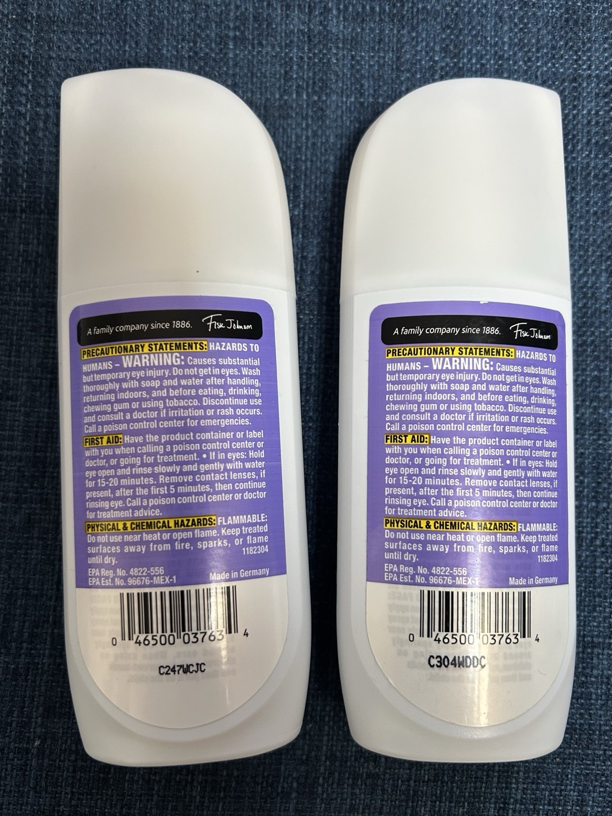 OFF! Clean Feel Insect Repellent Pump Spray 4 fl oz 2 Pack Long Lasting Mosquito