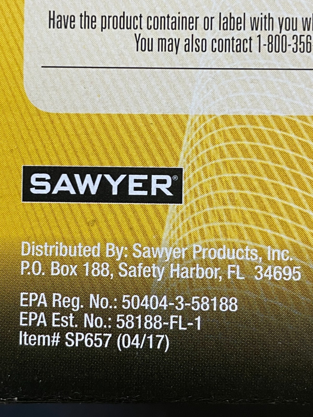 2 Pack Sawyer Premium Insect Repellent 24fl Oz For Clothing, Gear, & Tents- NEW