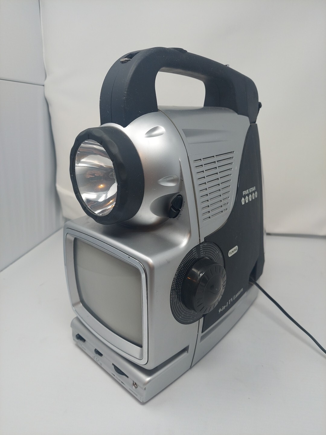 Five Star 9-in-1 TV Lantern AM FM Weather Alert Radio – Tested Works