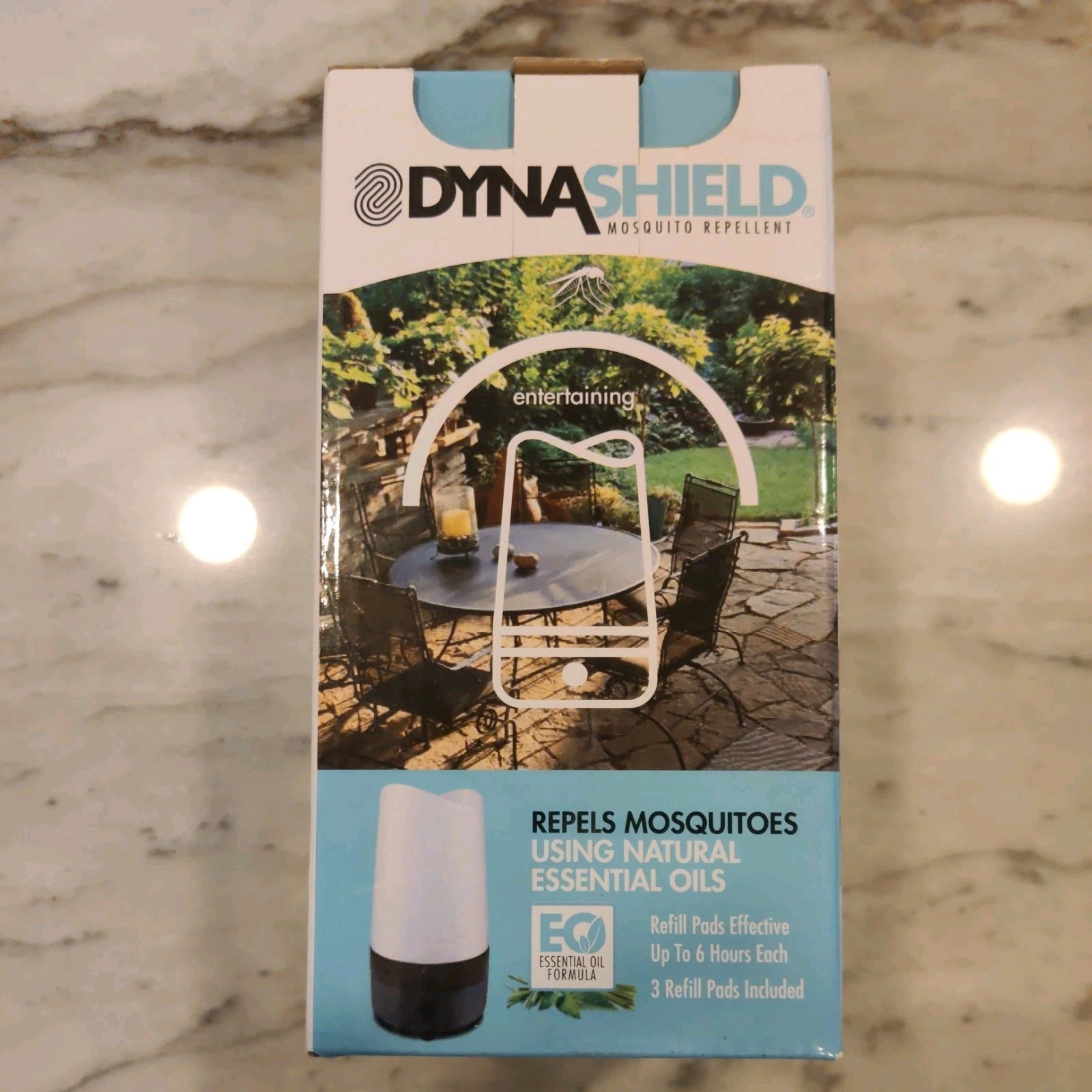 Dynatrap DynaShield Mosquito Repellent in Ocean White