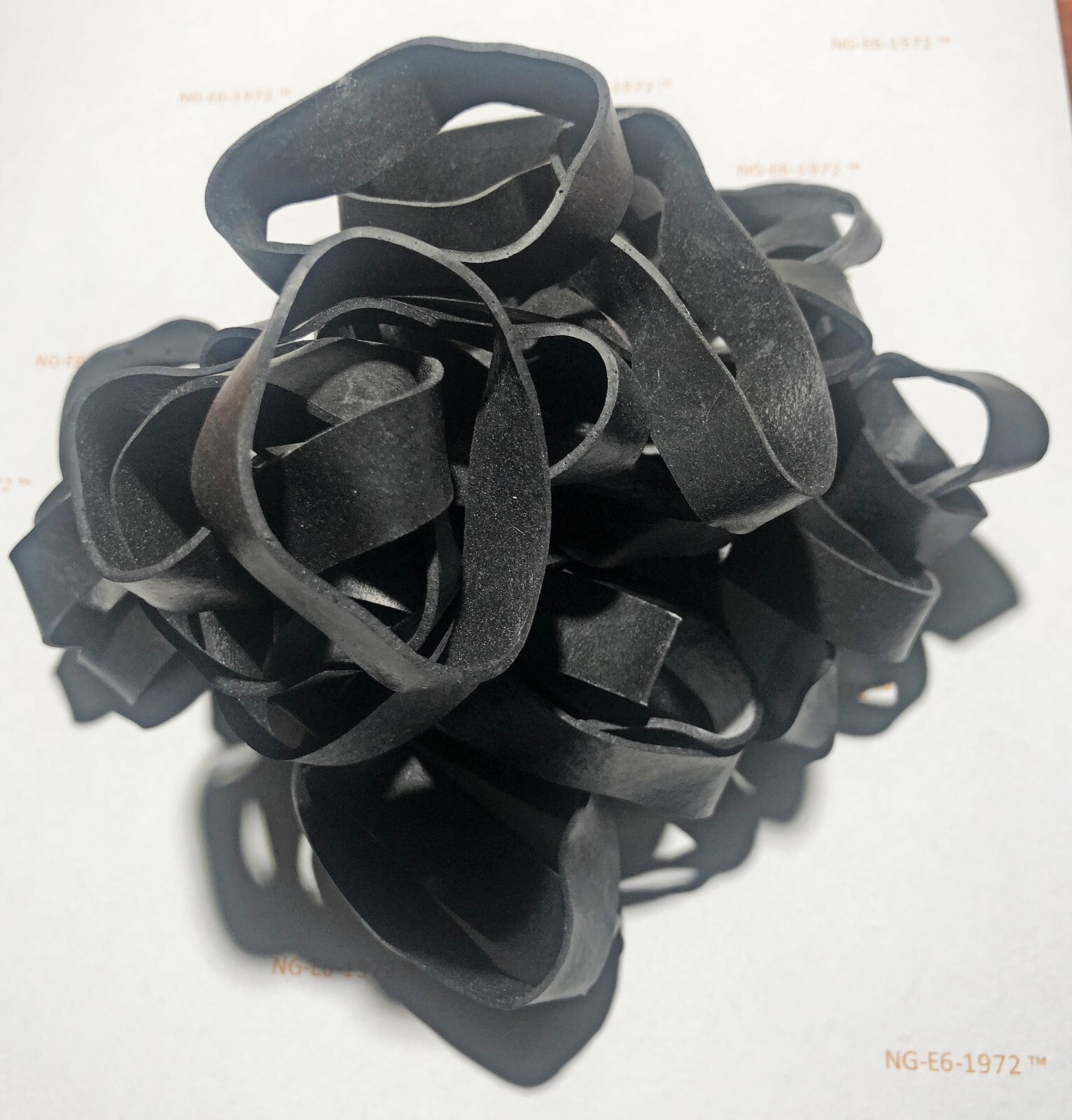 Ranger Bands® 42 Random Extra Stretch EPDM Rubber Strapping Gear Made in The USA