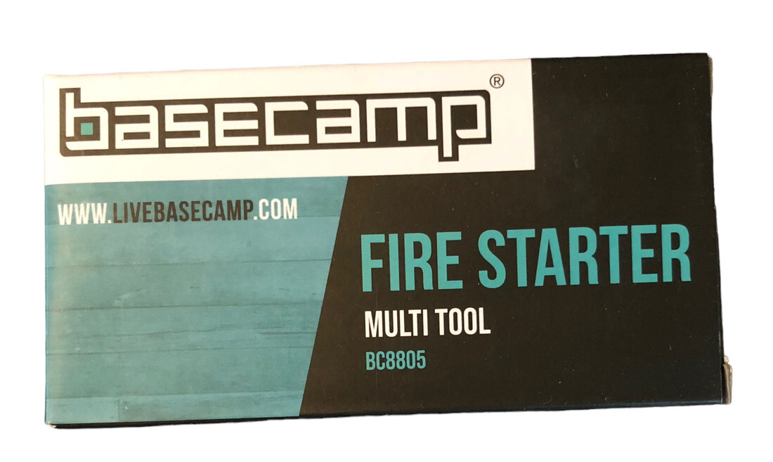 Base Camp Reusable Fire Starter Multi tool Branded W/ Muskogee Creek Nation