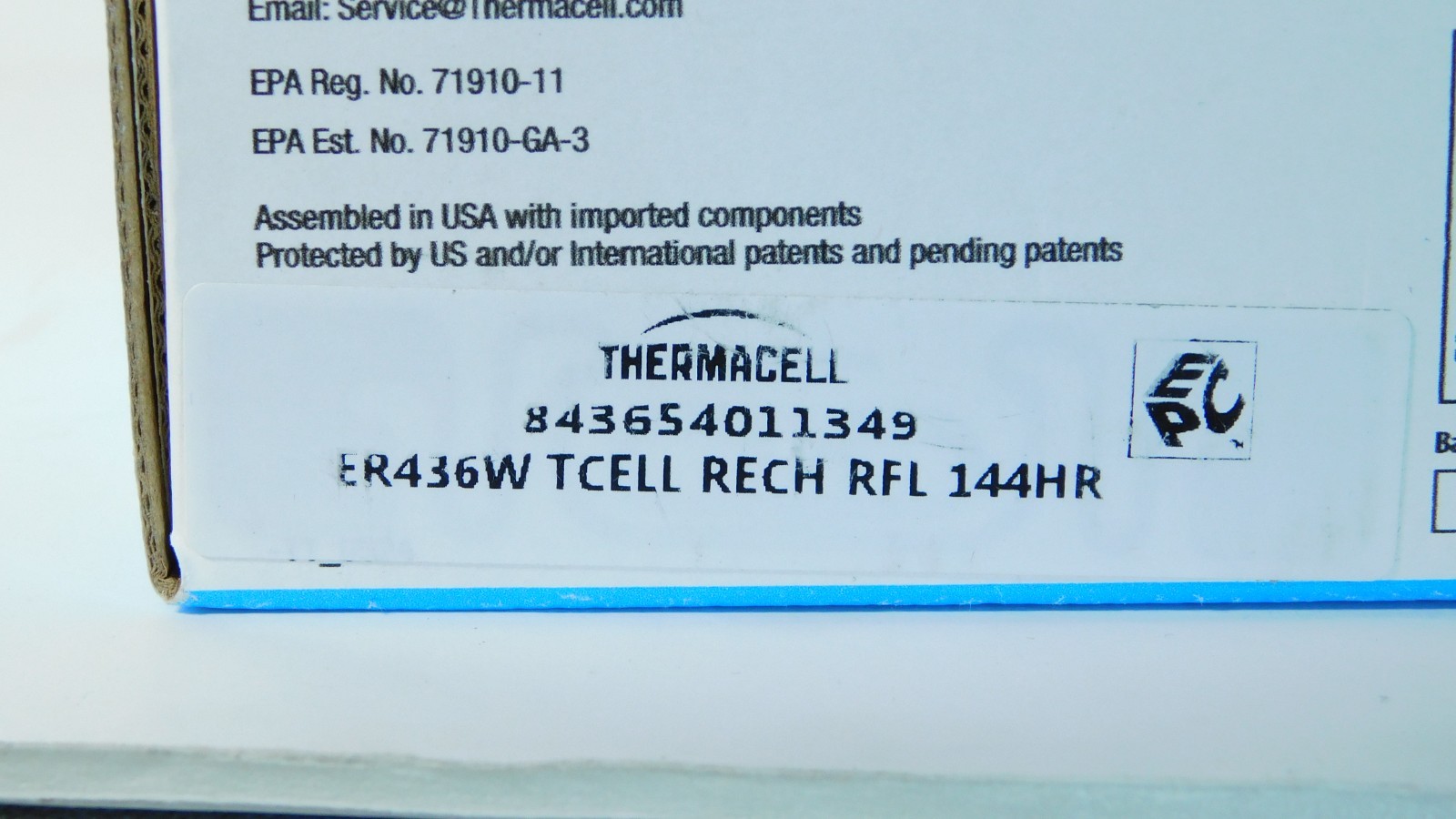 Thermacell Mosquito Repellent refills ( 4 ) Pack 36 hour refills