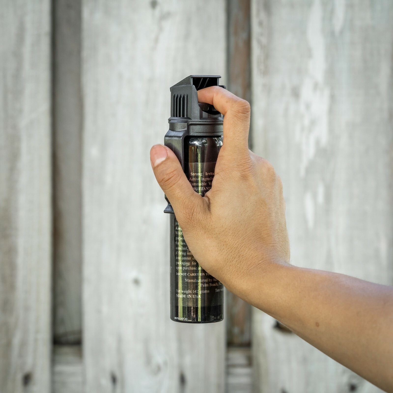 5 POLICE MAGNUM Pepper Spray Tactical Self Defense 5oz Flip Top Belt Clip Fogger