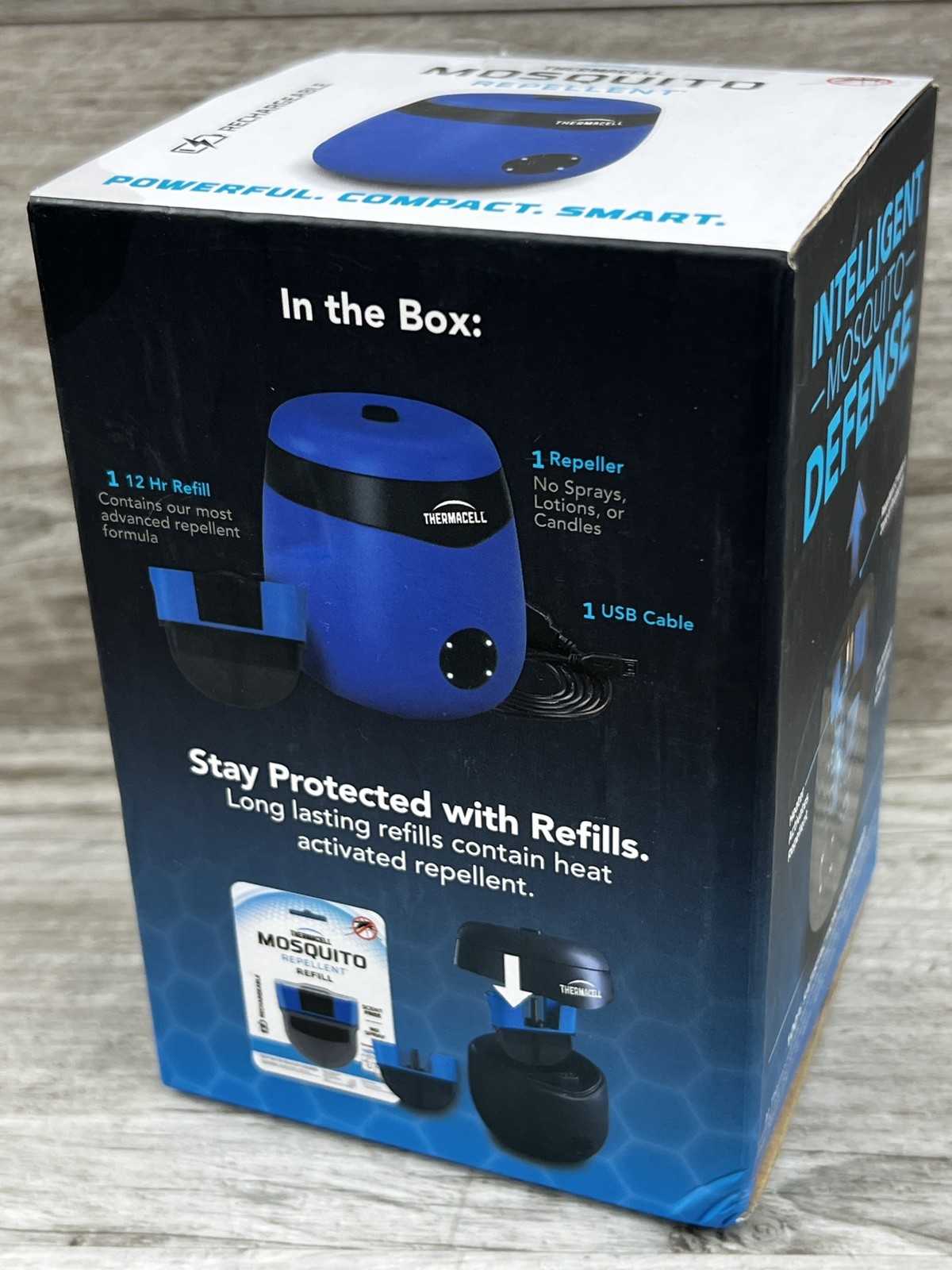 Thermacell E-55 Mosquito Repellent E-Series Rechargeable Repeller NEW