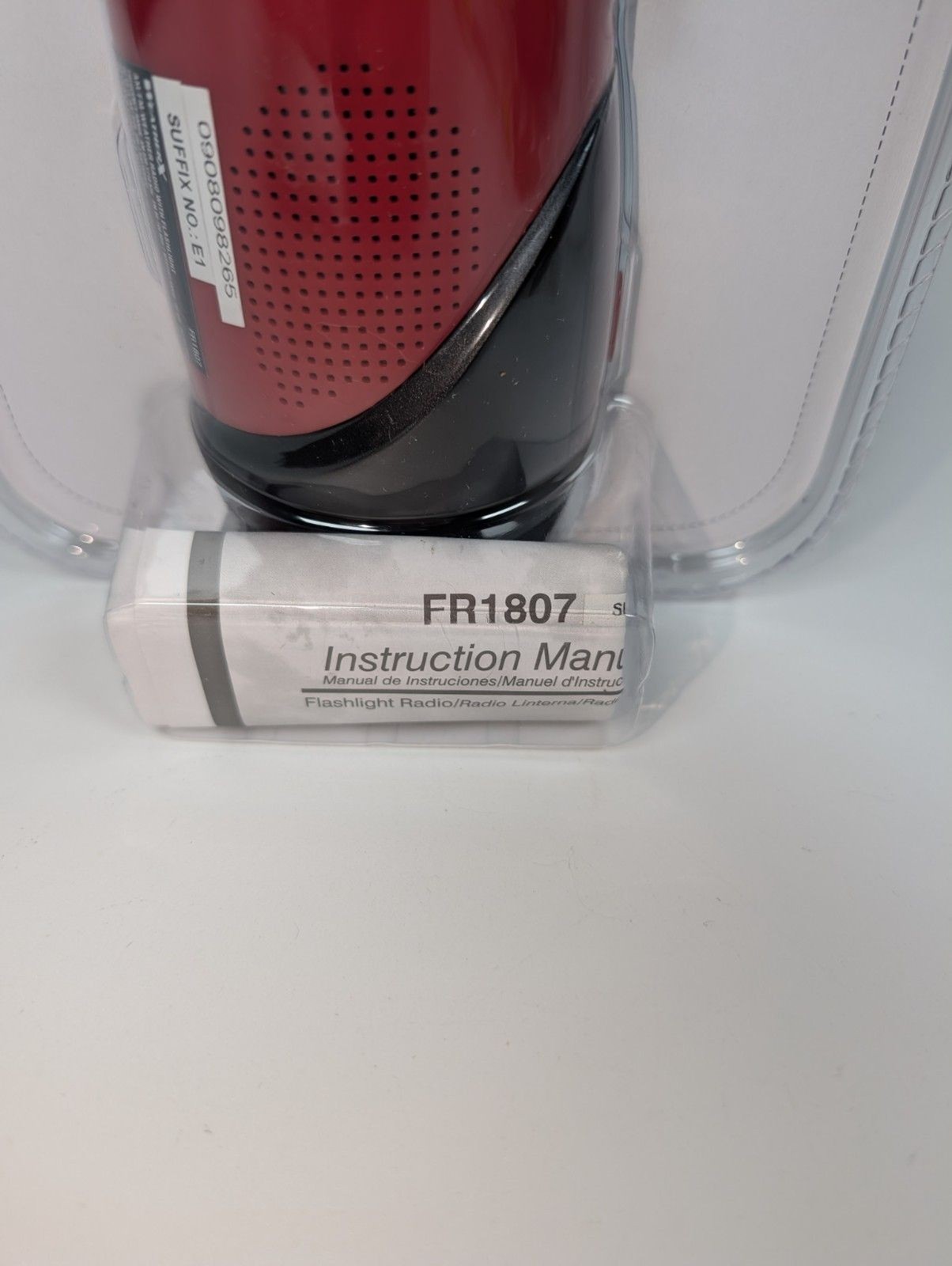 WeatherX Emergency NOAA Weather Radio Flashlight FR1807 LED Lantern AM/FM Siren