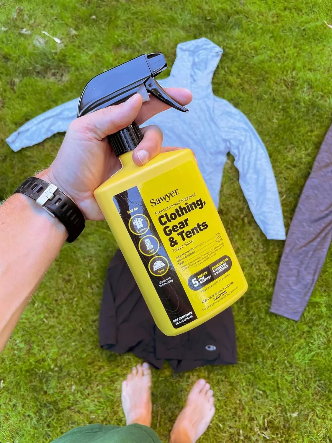 Sawyer Products Premium Permethrin Insect Repellent for Clothing, Gear & Tents