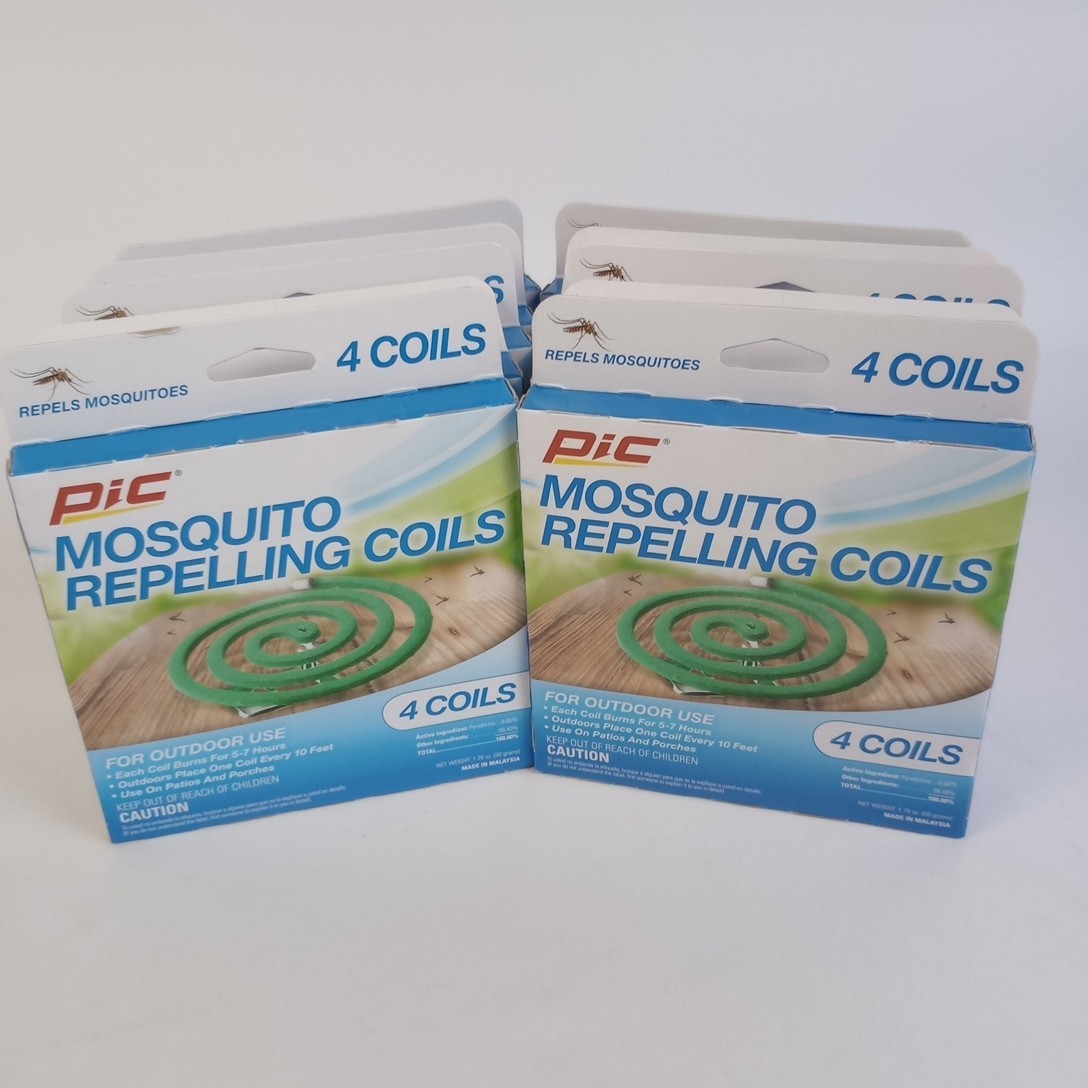 PIC Citronella Mosquito Repelling Coils (10Packs) 40 Coils