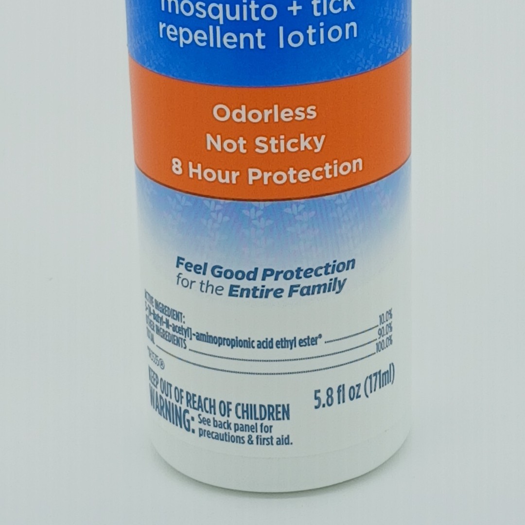 Zevo On-Body Mosquito & Tick Repellent Lotion ~ Odorless 5.8oz Pump Bottle
