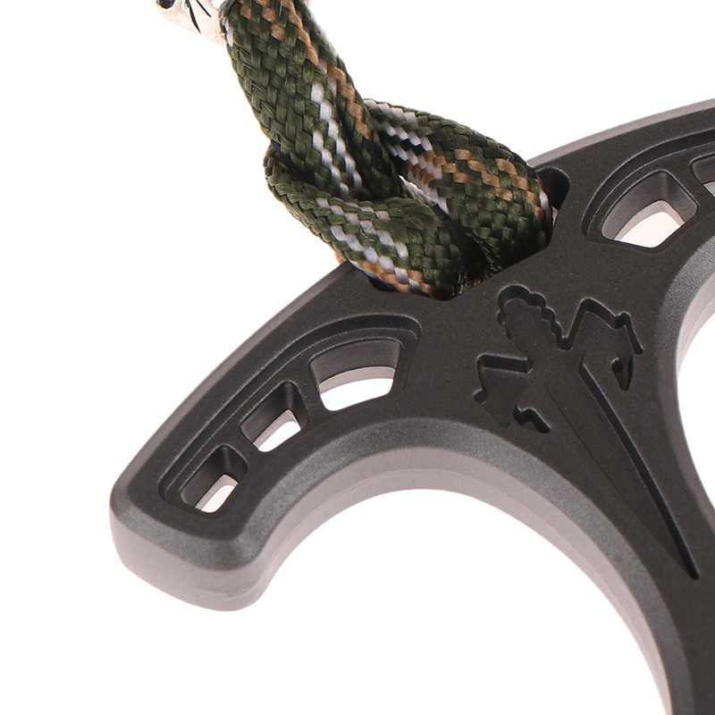 Multifunctional EDC alloy single-finger car window breaker, outdoor camping