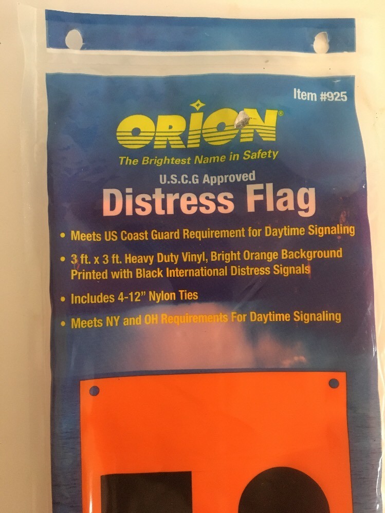 Orion Distress Sos Flag-NEW-SHIPS N 24 HOURS