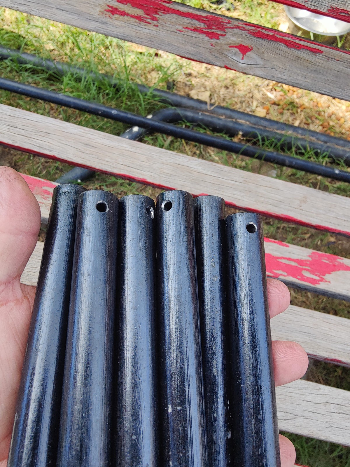 One (1) Ferrocerium Rod 3/4″ X 5″ with defects Mischmetal ferro rod metalmatch