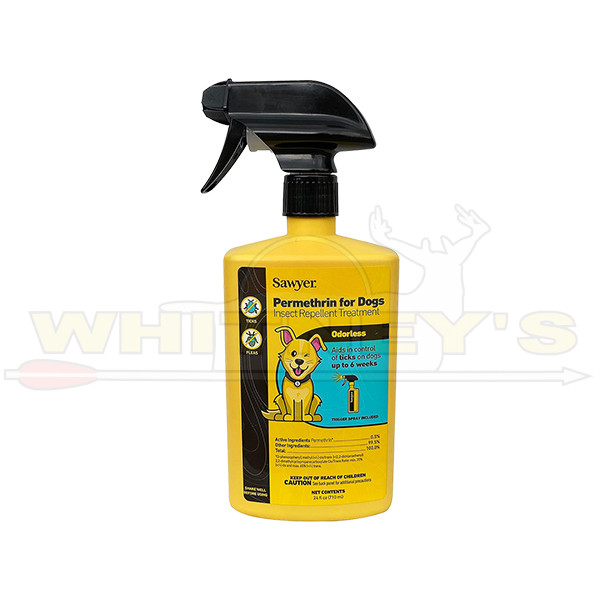 Sawyer Permethrin Insect Repellent For Dogs – Spray Bottle – 24oz. – SP624