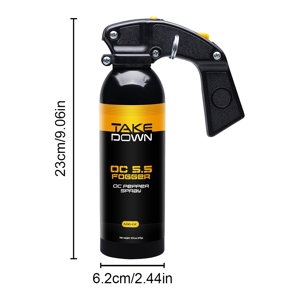 Maximum Strength Pepper Spray 16 oz w/ Holster – Outdoor Personal Protection