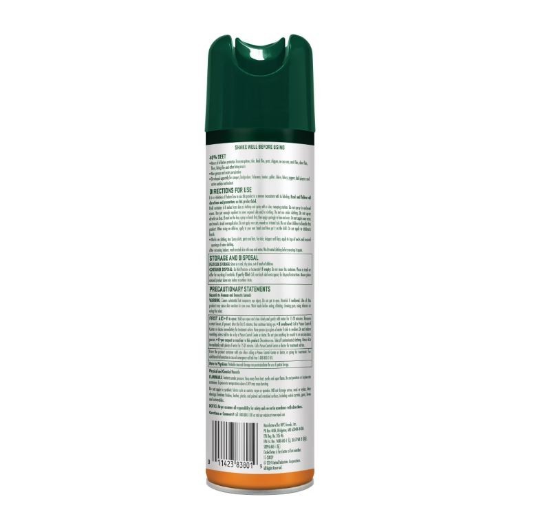 (4 pack) Repel Sportsmen Max Formula Insect Repellent Aerosol Spray 8.125 Ounces