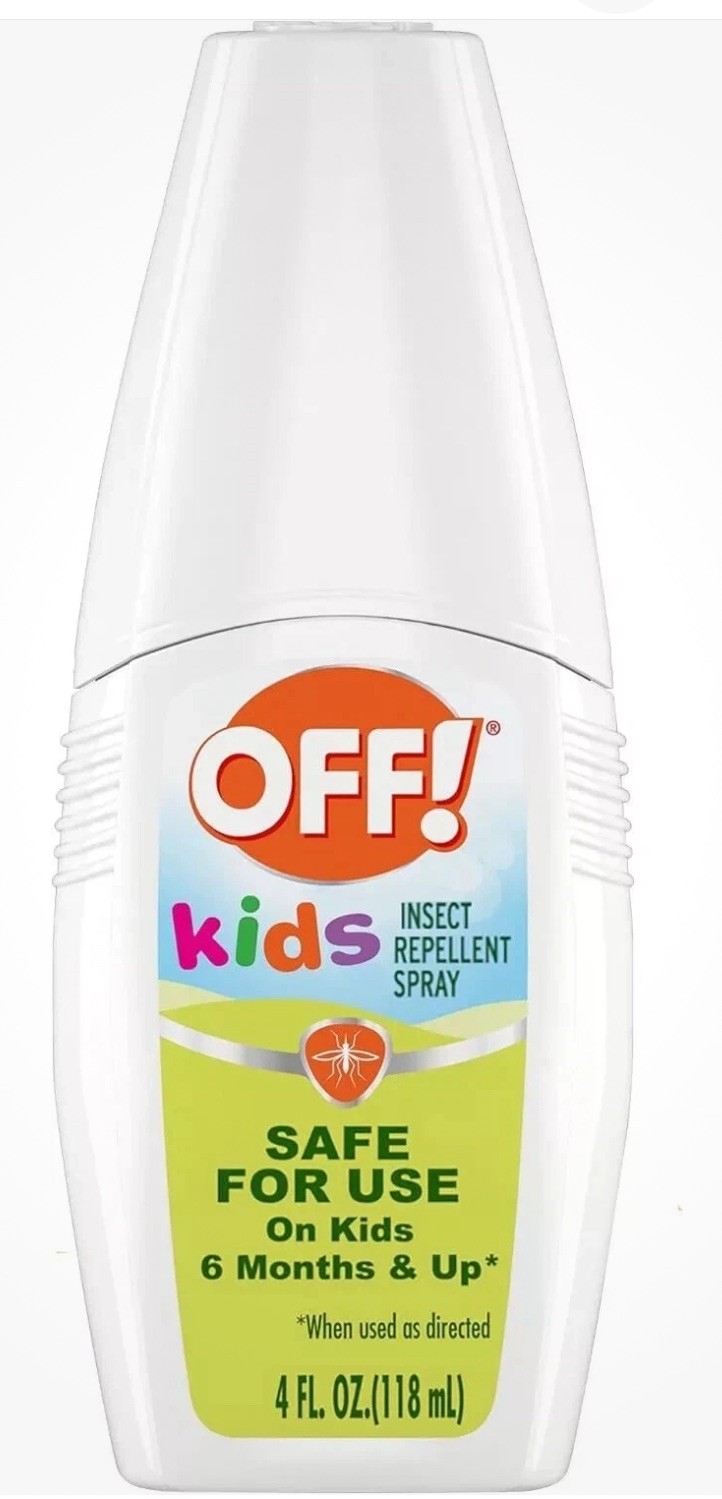 OFF! Kids Insect Repellent Spray, 100% Plant Based Oils, Kids And Toddlers, 4 oz