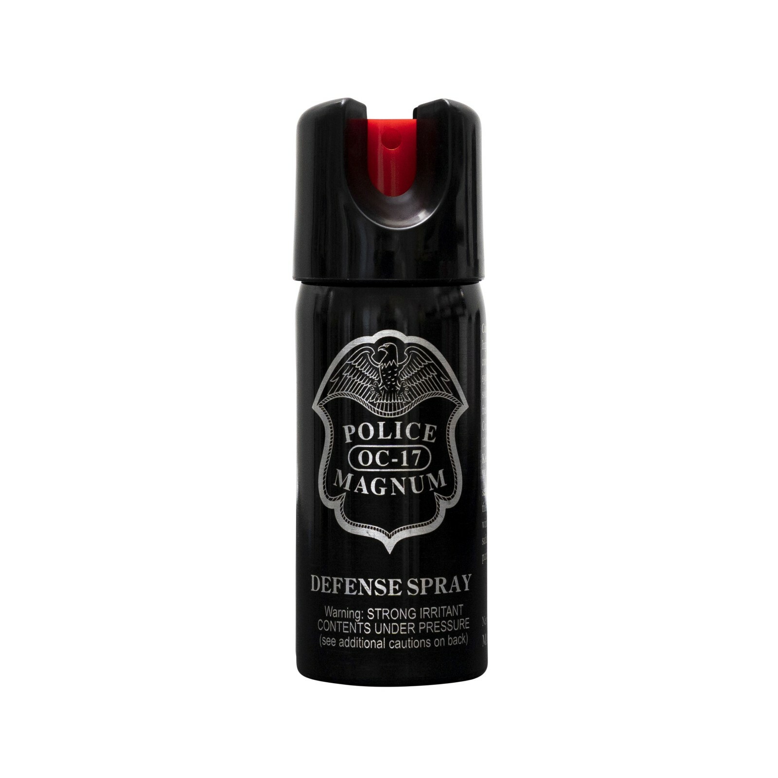 Police Magnum pepper spray 2 ounce Stream Twist Lock Safety Defense Protection