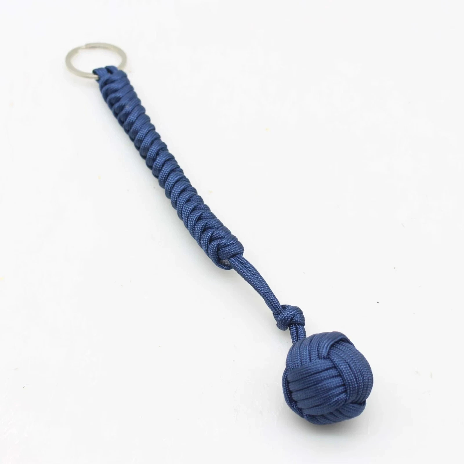 Paracord Monkey Fist Style Keychain Outdoor Hiking Accessory