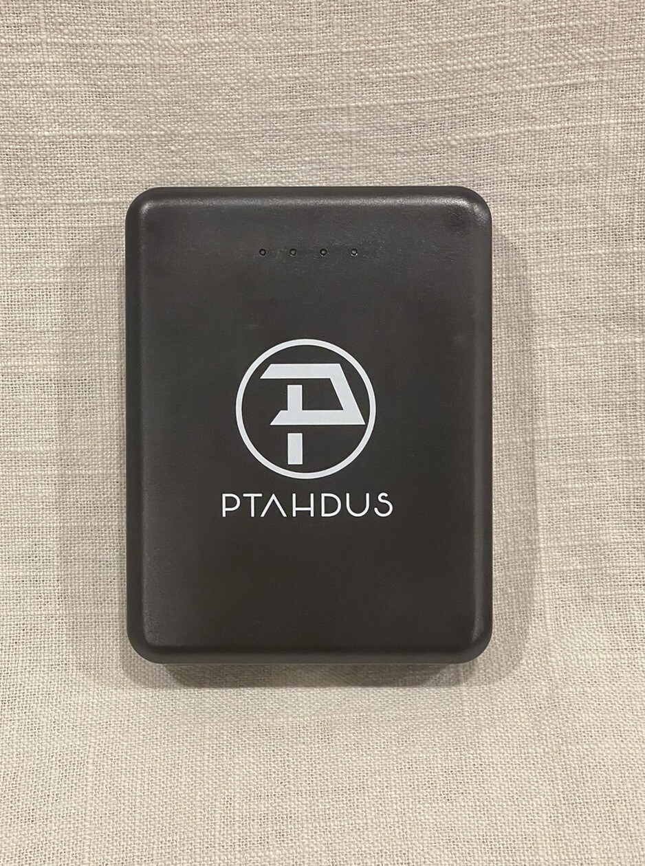 PTAHDUS Heated Hand Warmer Pouch Portable 7.4V Rechargeable Battery Open Box