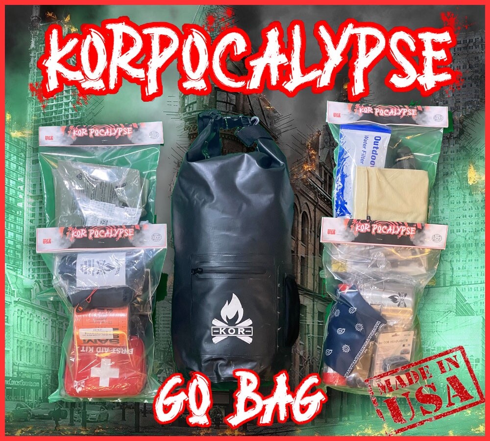 Emergency 72 hour go bag