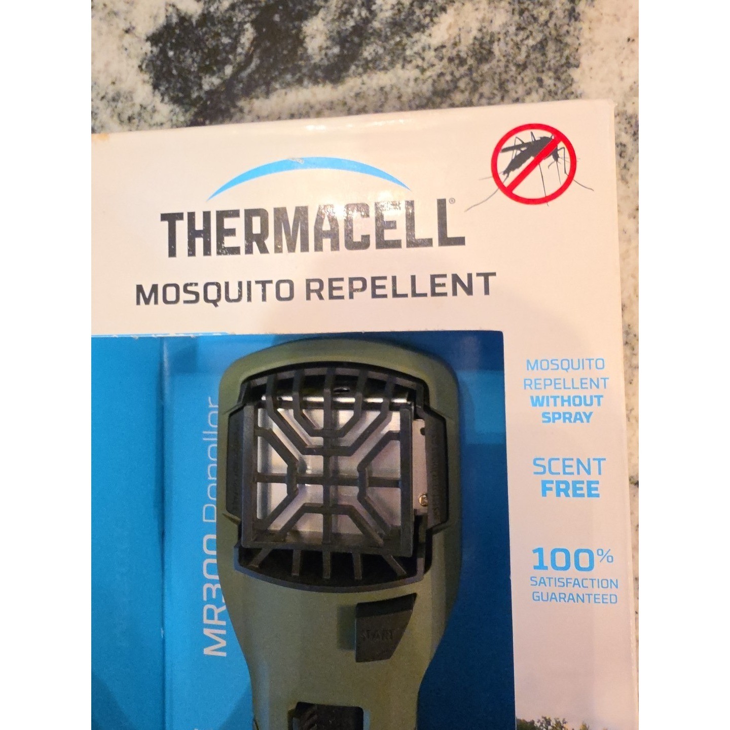 New Sealed Box – Thermacell Mosquito 300G Repeller – Olive Green 15 X 15 Zone