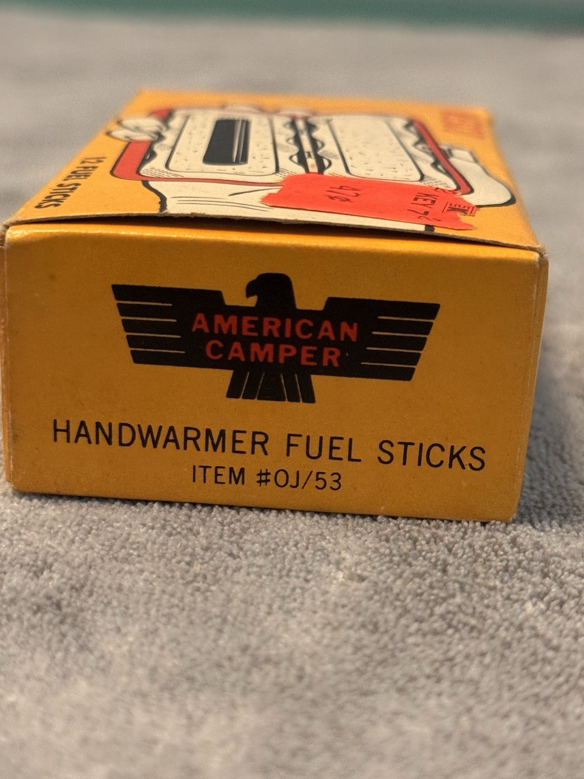 American Camper Solid Fuel Sticks 12 Pack Camping MPN OJ/53 new/old stock