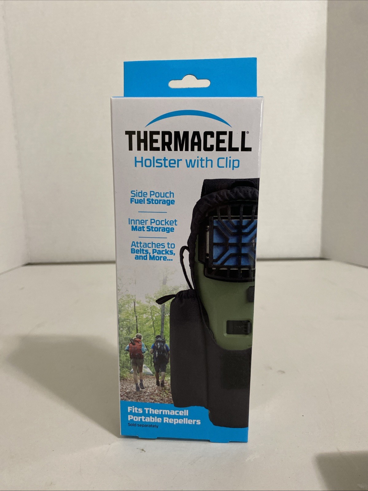 Thermacell Portable Mosquito Repellent Holster Holder W/Belt Clip & Fuel Storage