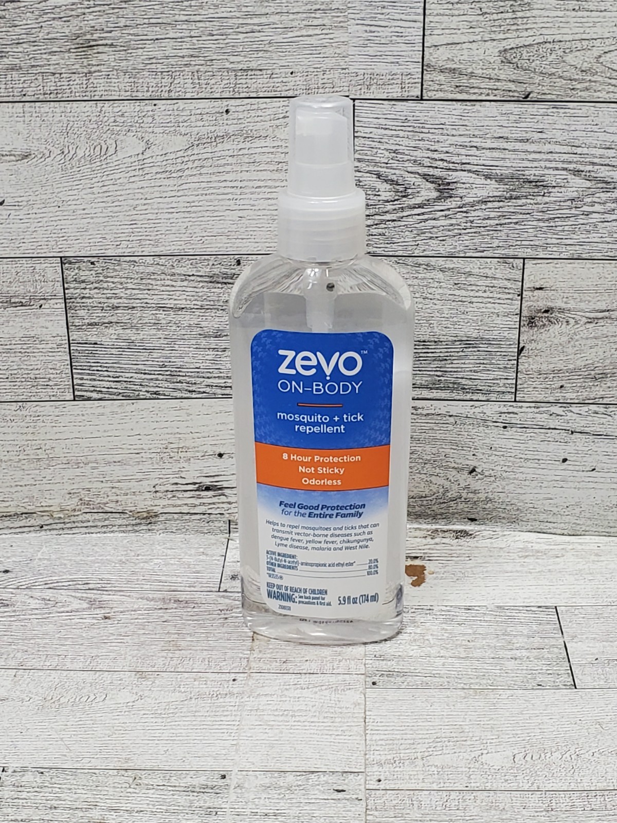 Zevo on Body Mosquito + Tick Repellent Pump Spray – 5.9 Fl Oz