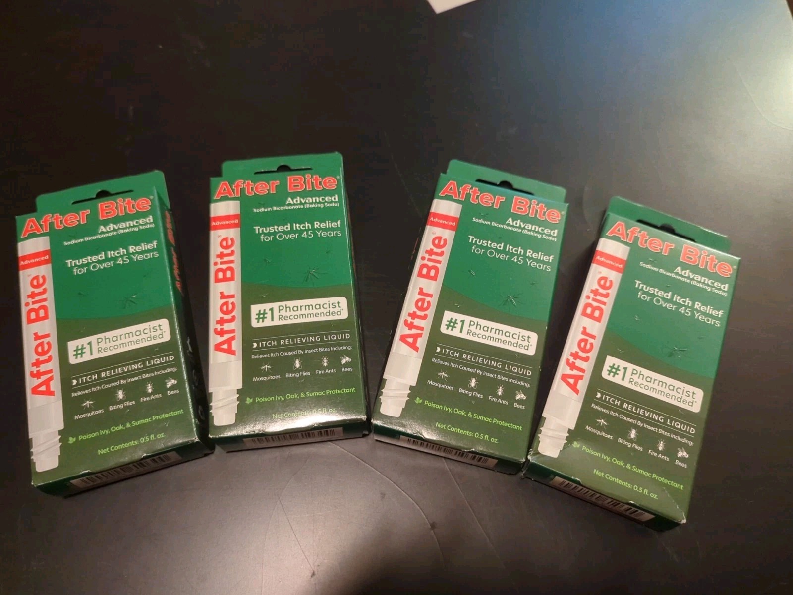 Tender After Bite Afterbite- The Itch Eraser .5 Fl Oz -4PK- NEW