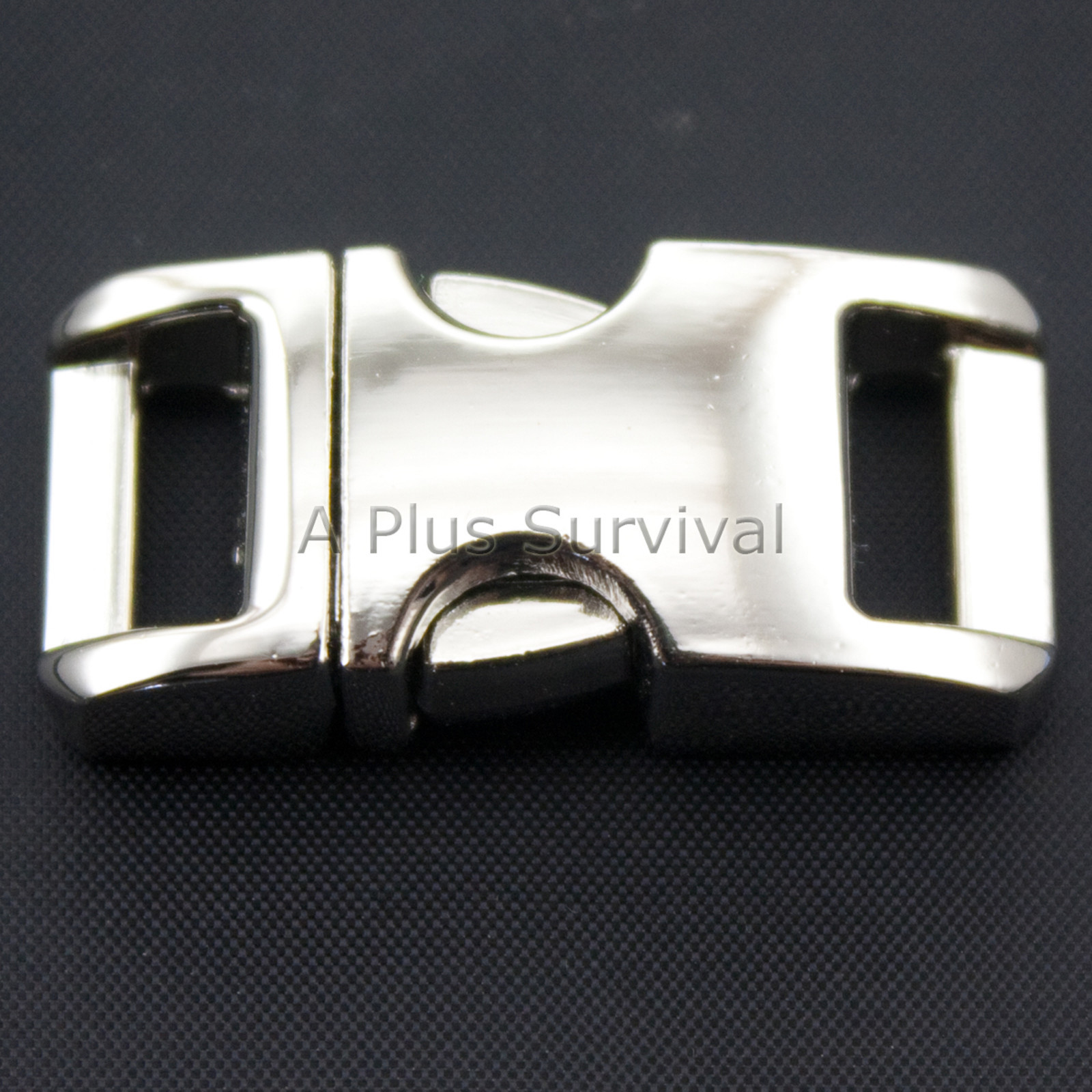3/8″ Metal Curved Top Quick Release Buckle for Paracord Survival Bracelets