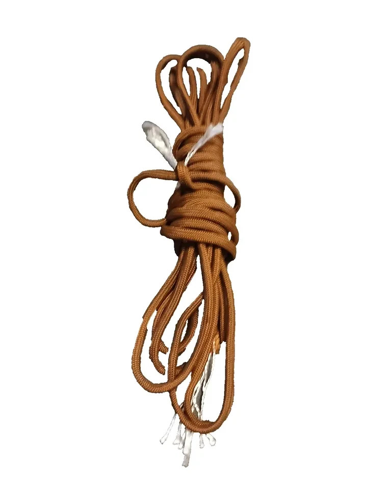 Pepperell Braiding 550 Paracord Gold 10 Feet Craft Utility Cord