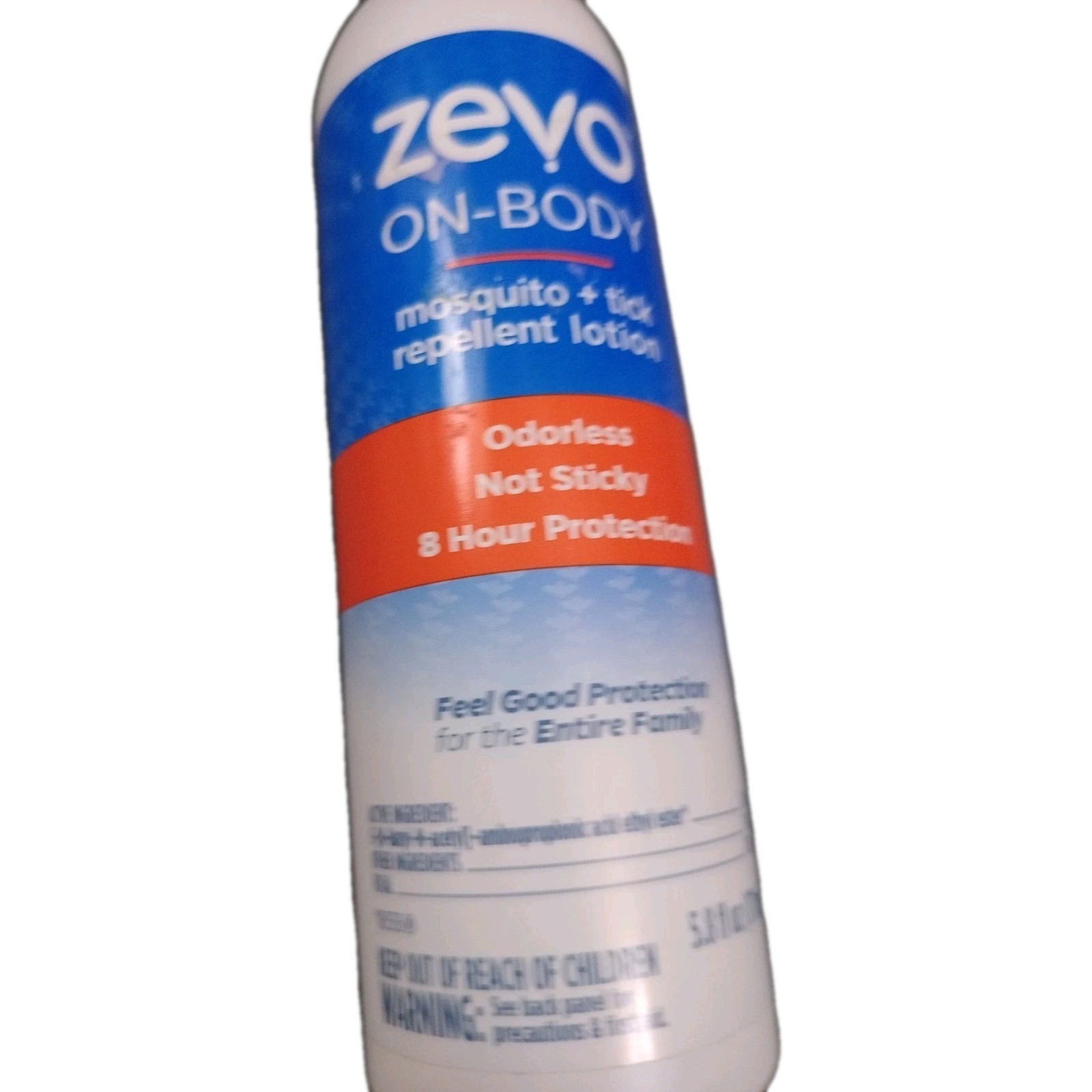 Zevo On Body Mosquito + Tick repellent Lotion 5.8 fl. oz Bottles Outdoor Garden